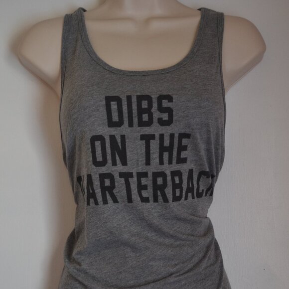 Gray Quarterback Tank Size S - Picture 2 of 6